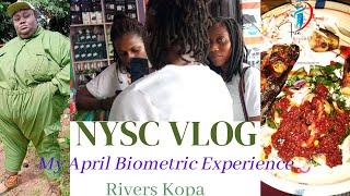 MY APRIL NYSC BIOMETRICS EXPERIENCE || NYSC Monthly Clearance ||NYSC Vlog