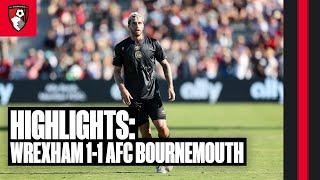 Senesi header sees Cherries take draw in LA pre-season opener | Wrexham 1-1 AFC Bournemouth