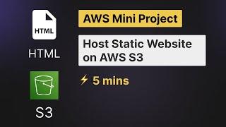 Host Static Site on AWS S3