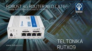 4G routern RUTX09 från Teltonika  -konfiguration, unboxing och hårdvaruöversikt