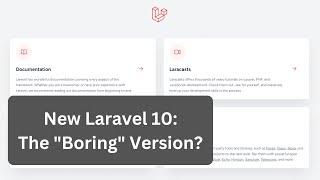 NEW Laravel 10: 10 Main Things in 10 Minutes