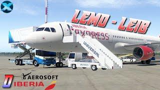 X-Plane 11 | *NEW* Aerosoft Ibiza (LEIB) | A321 | Madrid to Ibiza