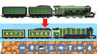 Flying Scotsman Train with Two Tenders [Build Request] - Bad Piggies MOD Leading Edge