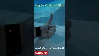 Apple Watch Ultra 12ft; which camera looks better, Insta360 x3, GoPro 11, or DJI Action 2