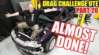 Carnage - Getting the Drag Challenge Ute Running Part-1