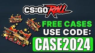 CSGOROLL PROMO CODE "CASE2024" - FREE CASES BONUS CODE CS:GO ROLL review