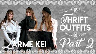 Cute thrifted larme kei outfits ︎ Part 2