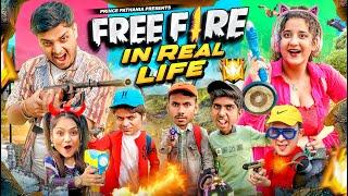 FREE FIRE IN REAL LIFE | Free Fire Video | Comedy Video | Prince Pathania #freefire #freefiremax