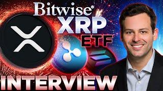 XRP & Solana ETF Predictions + Market Crash️‍Bitwise INTERVIEW