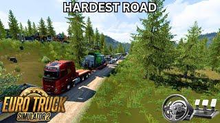 Driving the CRAZIEST ROAD in Euro Truck Simulator 2!