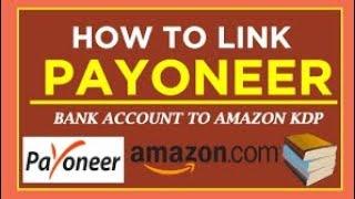 How To Link Payoneer Bank Account to Amazon KDP Account
