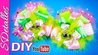 Multicolor Ribbon Bow #9 | Video# 135 | SDetalles | DIY