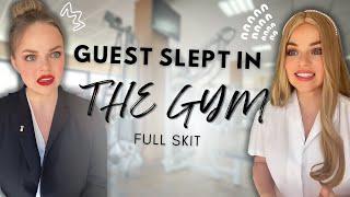 She Let Him Sleep in the GYM?!