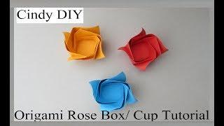 Cupcake Cup: DIY origami Tutorial & Paper Craft by Cindy DIY