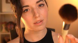ASMR Up-Close Personal Attention with Affirmations & Face Touching
