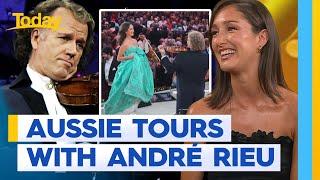 Aussie violinist on world tour with André Rieu | Today Show Australia