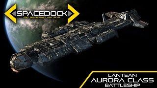 Stargate: Aurora Class Lantean Battleship - Spacedock