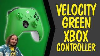 Experience The Speed - Velocity Green Xbox Controller at JB Hi-Fi