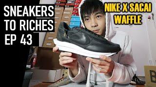 EP 43 - NIKE SACAI WAFFLE LIVE COP! RESELLING VLOG 2020 SNEAKERS TO RICHES