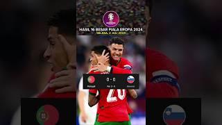 Hasil 16 Besar Euro 2024 Tadi Malam - PORTUGAL vs SLOVENIA - Hasil Piala Eropa 2024