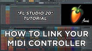 FL STUDIO | How to link your Midi Controller Keys, Knobs, Faders and Drum Pads (AKAI MPK49, 61, 88)