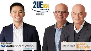 Cham Tang’s Interview With John & Garry of 2UE Talking Lifestyle