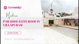 PARADISE ELITE ROOF in VILLAPURAM , MADURAI | Perfect Party Hall with 60+ Capacity