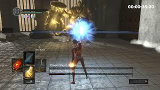 Dark Souls: Killing Ornstein and Smough in 37 seconds - Sorcery
