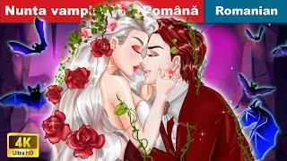 Nunta vampirilor în Română  The Vampire Wedding - Bedtime Stories  @woafairytalesromanian