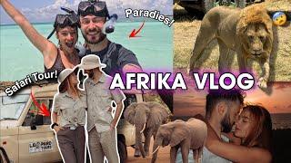 WIR MACHEN eine SAFARI in AFRIKA!  Tansania & Sansibar VLOG  | stineundmarc