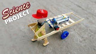 How to make simple walking robot | Science Project | DIY Mini Walking robot