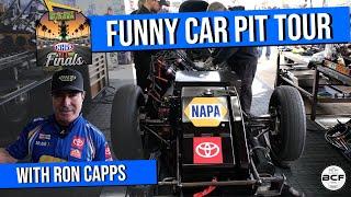 NHRA Funny Car Pit Tour with Ron Capps