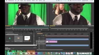 How to Remove Green Screen in Adobe Premiere CS6 | Remove background | Chroma or Ultra Key
