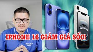 iPhone 16 GIẢM GIÁ SỐC, dấu CHẤM HẾT cho iPhone 16e?