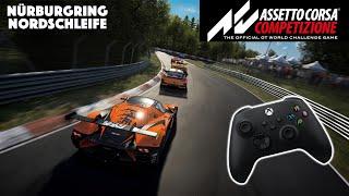 What is it like to Drive on the ACC Nürburgring Nordschleife 24 Hrs Circuit with a XBOX Controller ?