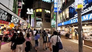 【8K】Night Shibuya in Lumix GH5 6K mode and aspect 4:3