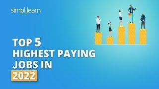 Top 5 Highest Paying Jobs In 2022 | Most In-Demand IT Jobs 2022 | #Shorts | Simplilearn