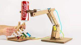 How to Make Hydraulic Powered Robotic Arm from Cardboard