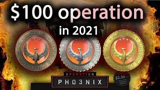 Using $100 Pass operation Phoenix in 2021 | CsGo