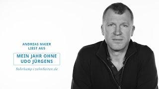 Andreas Maier: »Mein Jahr ohne Udo Jürgens« (Lesung)