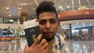 Bangalore to Dubai with Emirates Boeing 777 | Secret of emirates boarding pass |