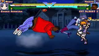 MUGEN Request: Ryoko Asakura and Neku VS Fat Albert X and Maavo (Monochu Neon)