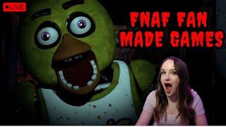  ALL Five Nights At Candy's! | Fan Made FNAF | Live Stream
