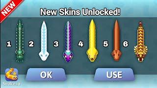 Snake. Io - Skin Replacement! 6 New Skins Unlocked!
