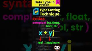 What Is Type Casting Technique In Python - Complex Type Casting - Python Short Series Ep. 26 #python