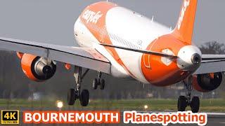 BOURNEMOUTH AIRPORT | Planespotting | A Gusty Morning