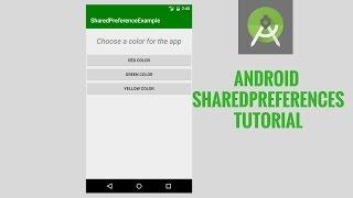 Android sharedpreferences tutorial