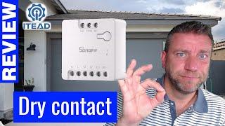 Sonoff MINI-D: dry contact on a budget: BEST FOR garage doors, boilers