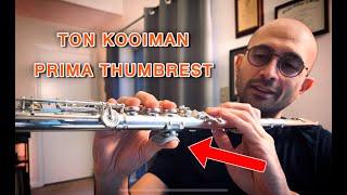 Ton Kooiman Prima Thumbrest by Sarpay Özçağatay (Jazz Flute TV)