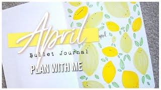  April Bullet Journal 2019 │ Plan With Me 